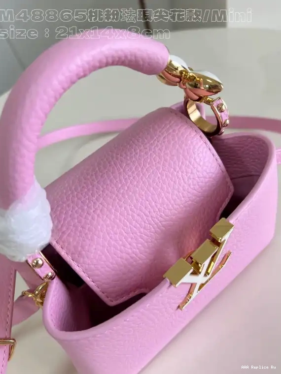 AAA Pruses Bags MINI-21*14*8CM LOUIS CAPUCINES VUITTON 0625